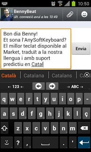 Catalan for AnySoftKeyboard screenshot 1