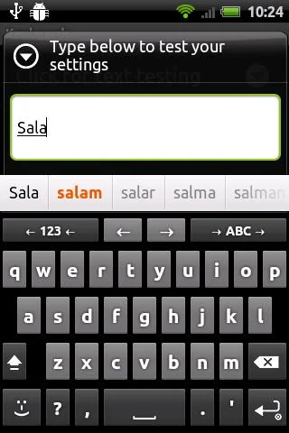Persian for AnySoftKeyboard screenshot 2