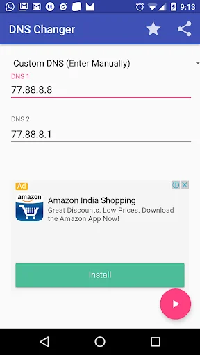 DNS Changer No Root 4g 5g wifi screenshot 1