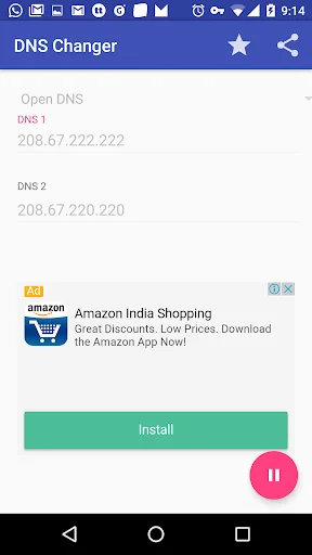 DNS Changer No Root 4g 5g wifi screenshot 2