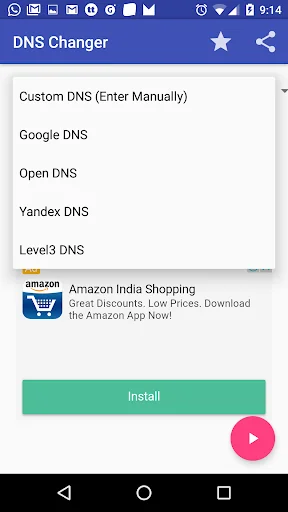 DNS Changer No Root 4g 5g wifi screenshot 3