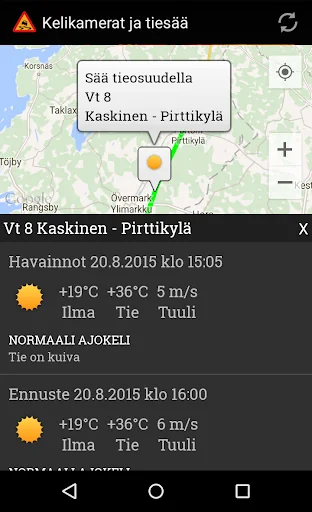 Kelikamerat ja tiesää