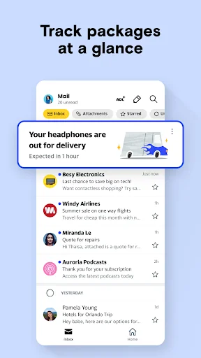 AOL: Email News Weather screenshot 2