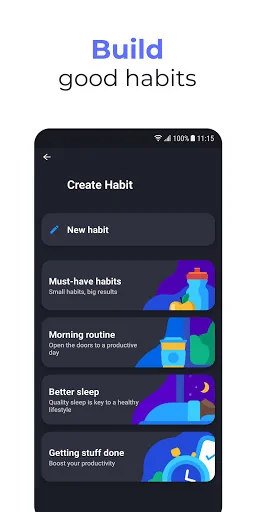 Productive - Habit tracker screenshot 1