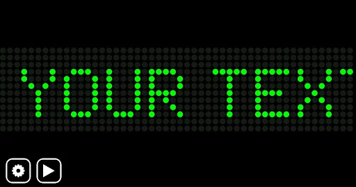 LED SCROLLER MARQUEE