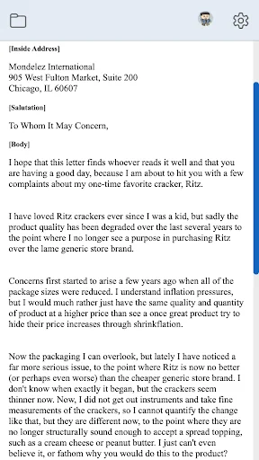 EZ Letter Maker
