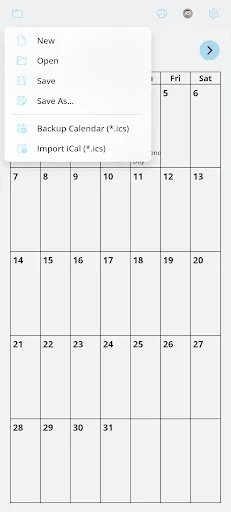 EZ Calendar Maker screenshot 4