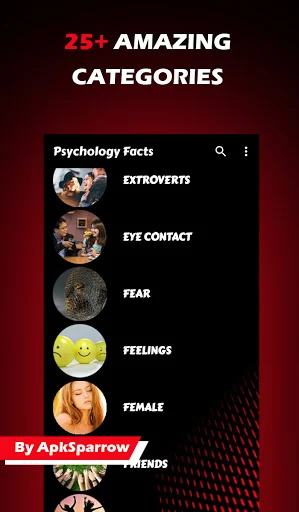 1000+ Psychology Facts App screenshot 2