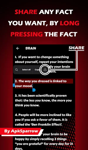 1000+ Psychology Facts App screenshot 3
