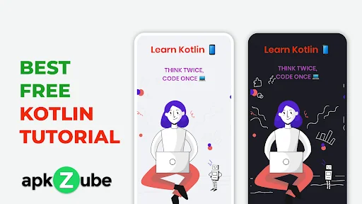 Learn Kotlin Tutorial ApkZube screenshot 1