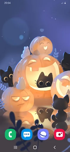 Pumpkin Party Live Wallpaper