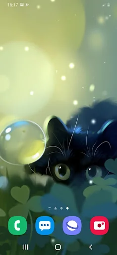 Sneaky Cat Live Wallpaper screenshot 2