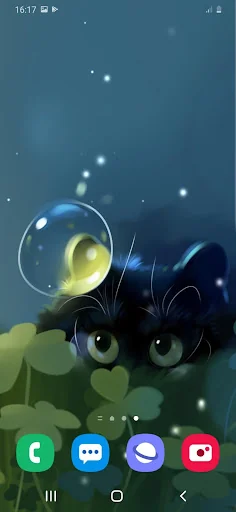 Sneaky Cat Live Wallpaper screenshot 3