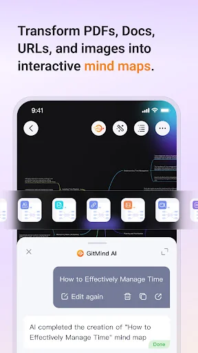 GitMind: AI Mind Mapping App