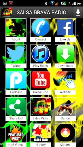 SALSA BRAVA RADIO screenshot 1