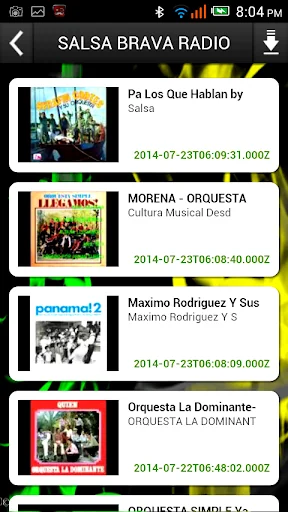SALSA BRAVA RADIO screenshot 3