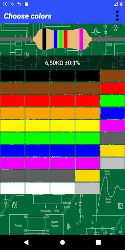 Resistor Color Code Calculator