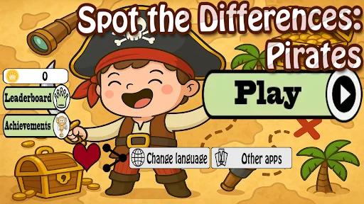 Spot the Differences: Pirates