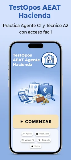 TestOpos AEAT Agente Hacienda