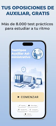 TestOp Auxiliar Administrativo