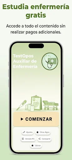 TestOpos Auxiliar Enfermeria