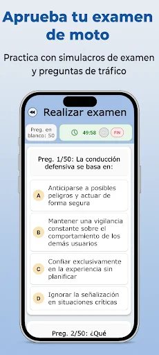 Test Autoescuela: Motocicleta
