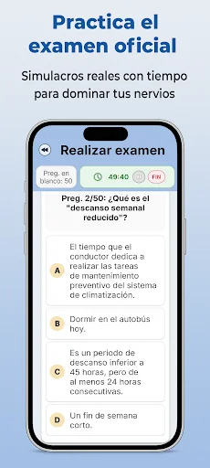 Test Autoescuela Autobús D/D1