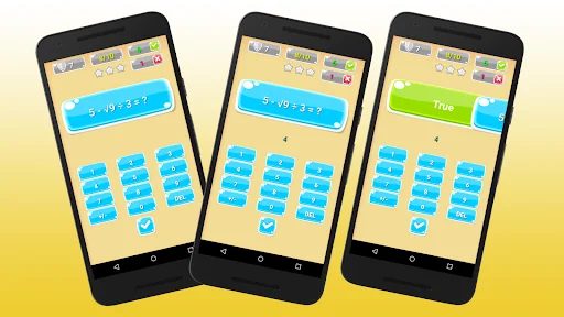 Math Game: Test math skills