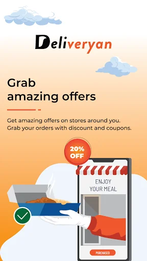 Deliveryan - Food Delivery App screenshot 2