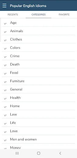 All English Idioms & Phrases screenshot 2