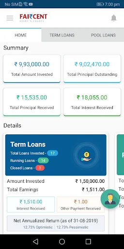 Faircent - Loans & Investments