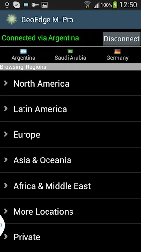 Geoedge Global Proxy App screenshot 3