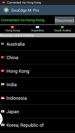 Geoedge Global Proxy App screenshot 4