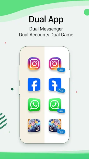 Dual App - Multiple Accounts