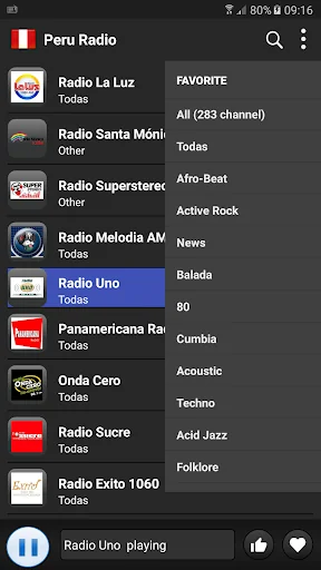 Radio Peru  - AM FM Online screenshot 2