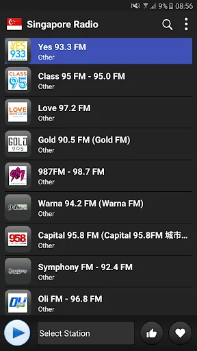 Singapore Radio Online