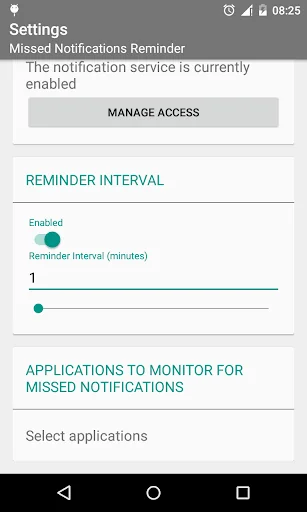 Missed Notifications Reminder screenshot 4