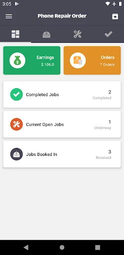 Phone Repair Order: management