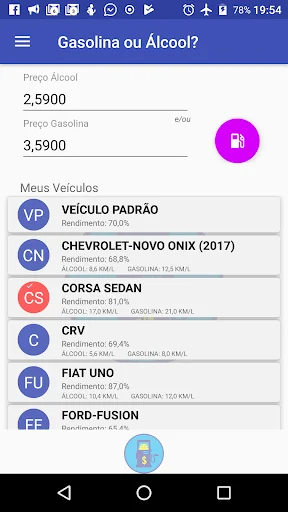 Gasosa - Gasoline or Ethanol? screenshot 2