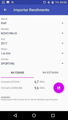 Gasosa - Gasoline or Ethanol? screenshot 4