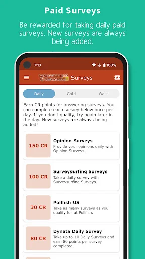 CreationsRewards Paid Surveys screenshot 3