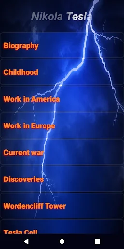 Nikola Tesla. Biography.