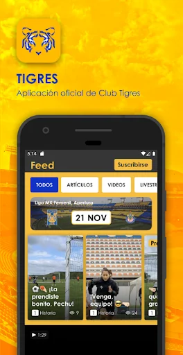 Tigres Oficial screenshot 1