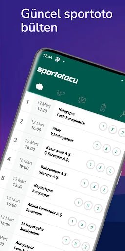 Sportoto Maç İstatistikleri