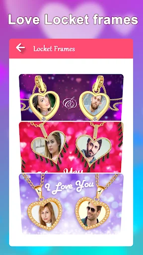 Romantic Love Photo Frames screenshot 2