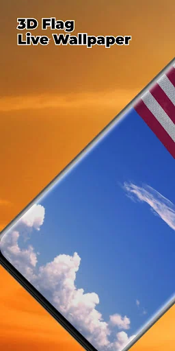 US Flag Live Wallpaper screenshot 1