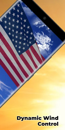 US Flag Live Wallpaper screenshot 2
