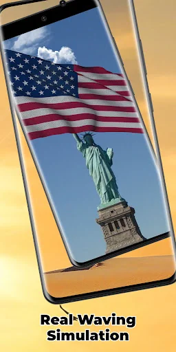 US Flag Live Wallpaper screenshot 4