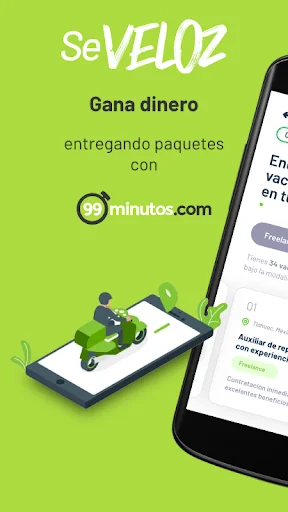 99 minutos Repartidor