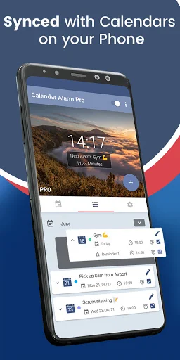 Calendar Alarm Clock Reminder